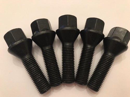 M12x1 55mm long - 55mm, black
