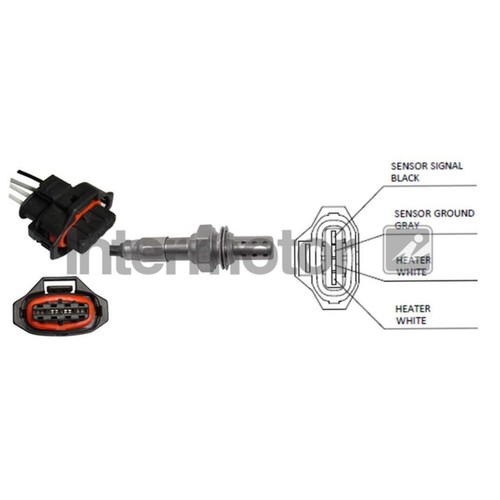 Lambda sensor for - sensor, b