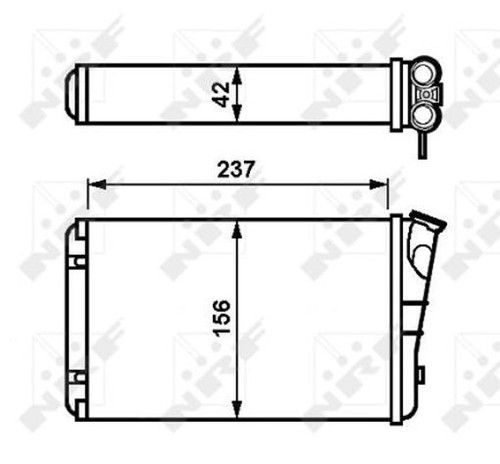 Fits nrf 54238 heat - nrf,