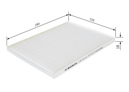 Bosch cabin air filter - filter, (pollen