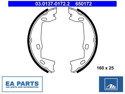 Brake shoe set - shoe, parking